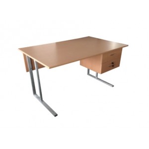 Meja guru 1/2 biro, type XD-12060 WDG